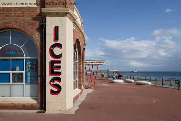 Rendezvous Cafe, Whitley Bay Picture Board by Jim Jones
