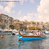 Buy canvas prints of Maltese Ferry Boat by Jim Jones
