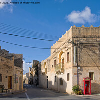 Buy canvas prints of The Cross Roads at Gharb, Gozo by Jim Jones