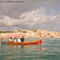 Buy canvas prints of Maltese Ferry Boat (2) by Jim Jones