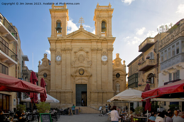 The Basilica of St George, Victoria, Gozo Picture Board by Jim Jones