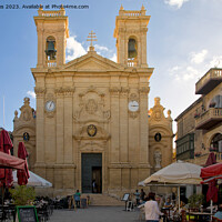 Buy canvas prints of The Basilica of St George, Victoria, Gozo by Jim Jones