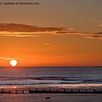 Buy canvas prints of North Sea Sunrise Panorama by Jim Jones