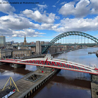 Buy canvas prints of Spring morning on the River Tyne by Jim Jones
