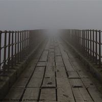 Buy canvas prints of Disappearing into the Mist by Jim Jones