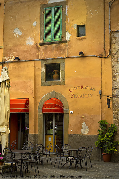 Caffe Ristoro Piccadilly Picture Board by Jim Jones