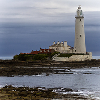 Buy canvas prints of  St Mary's Island by Jim Jones