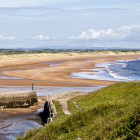 Buy canvas prints of Northumbrian beach scene by Jim Jones