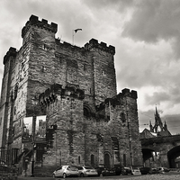 Buy canvas prints of  Newcastle's New Castle by Jim Jones