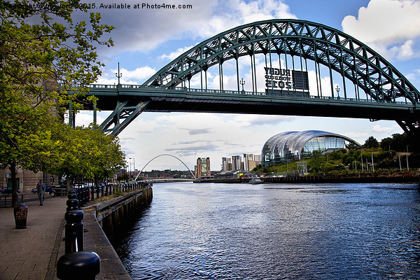  Tyne Bridges and The Sage Picture Board by Jim Jones