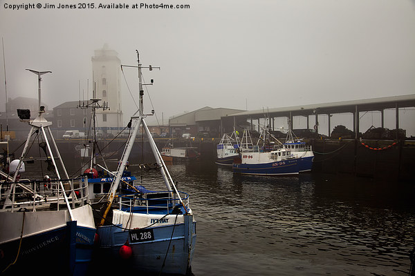  Fog on the Tyne Picture Board by Jim Jones