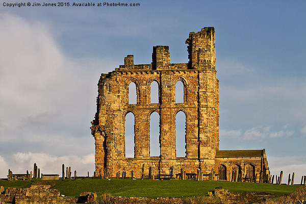 Tynemouth Priory Picture Board by Jim Jones