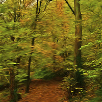 Buy canvas prints of Autumn Enchantment by Jim Jones