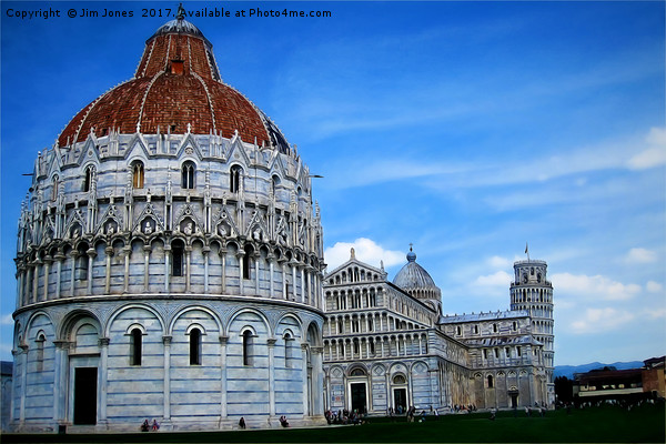 Artistic Pisa Picture Board by Jim Jones