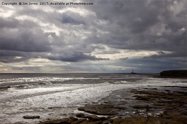Northumbrian Seascape Picture Board by Jim Jones