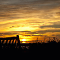 Buy canvas prints of Take a seat for sunrise by Jim Jones
