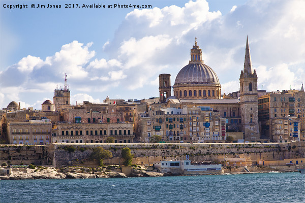 Valletta Picture Board by Jim Jones