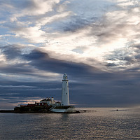 Buy canvas prints of First Light at St Mary's Island 2 by Jim Jones