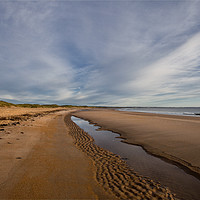 Buy canvas prints of Druridge Bay, Northumberland by Jim Jones