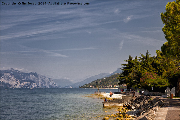 Lake Garda (3) Picture Board by Jim Jones