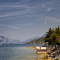 Buy canvas prints of Lake Garda (3) by Jim Jones