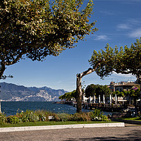 Buy canvas prints of Torri del Benaco, Lake Garda by Jim Jones