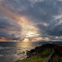 Buy canvas prints of Sunrise at Rocky Island by Jim Jones