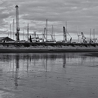 Buy canvas prints of Reflections in black and white by Jim Jones
