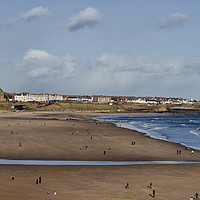 Buy canvas prints of Tynemouth Long Sands (2) by Jim Jones
