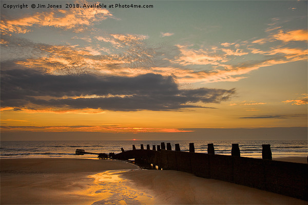 Golden sunrise Picture Board by Jim Jones
