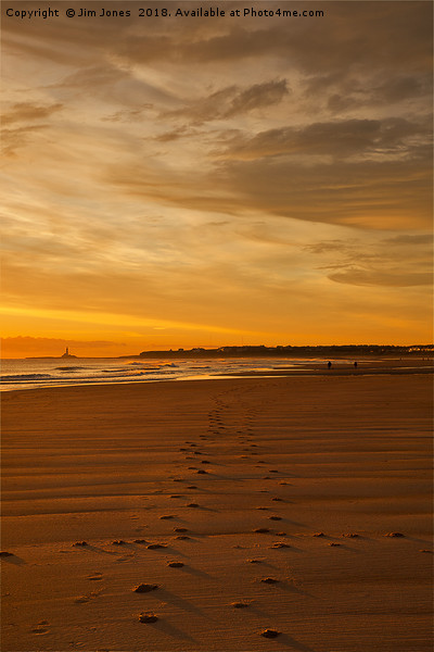  Walking towards the Daybreak Picture Board by Jim Jones