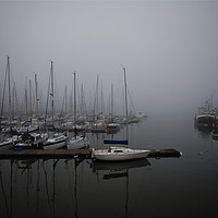 Buy canvas prints of Foggy reflections by Jim Jones