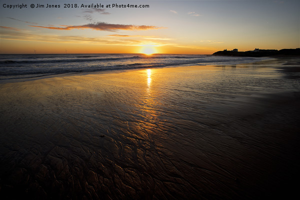 Super September Seaton Sluice Sunrise 2 Picture Board by Jim Jones