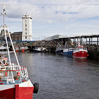 Buy canvas prints of North Shields Fish Quay by Jim Jones