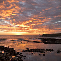 Buy canvas prints of Northumbrian November Seascape (2) by Jim Jones