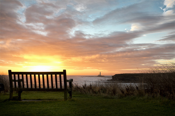 Take a seat and watch the sun rise Picture Board by Jim Jones