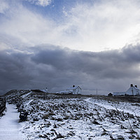 Buy canvas prints of Rocky Island in the snow (2) by Jim Jones