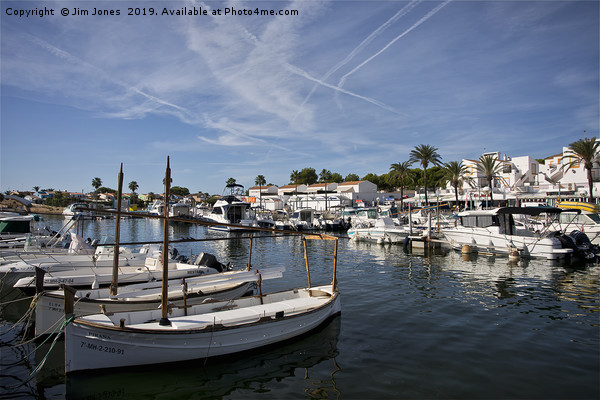 The Marina at Cala'n Bosche, Menorca Picture Board by Jim Jones