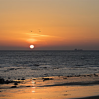 Buy canvas prints of February sunrise over the North Sea (2) by Jim Jones