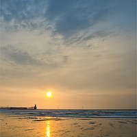 Buy canvas prints of North Sea Sunrise by Jim Jones