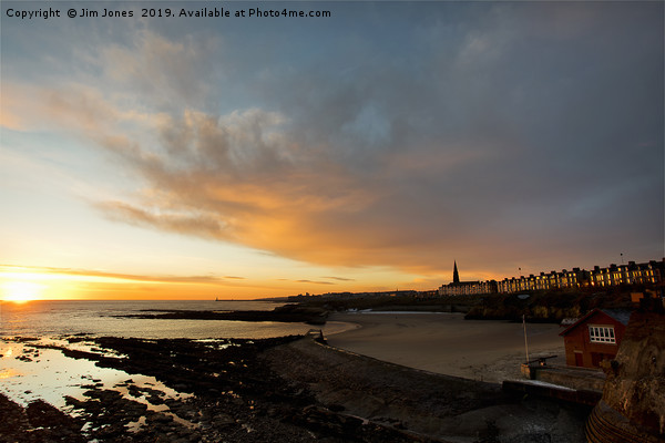 Another daybreak over Cullercoats Bay Picture Board by Jim Jones