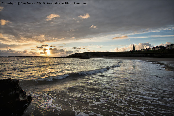 Another Daybreak at Cullercoats Bay Picture Board by Jim Jones