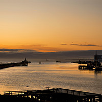 Buy canvas prints of Dawn on the River Blyth in Northumberland. by Jim Jones