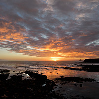 Buy canvas prints of North Sea sunrise by Jim Jones