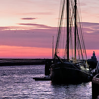 Buy canvas prints of Calmly waiting for the sun to rise. by Jim Jones