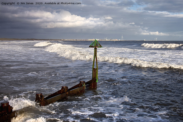 Northumbrian Seascape Picture Board by Jim Jones