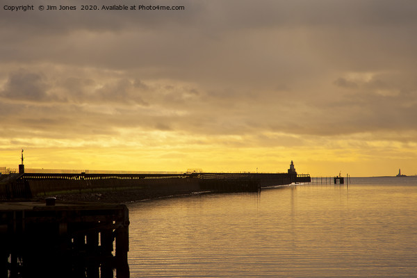 February sunrise on the River Blyth Picture Board by Jim Jones