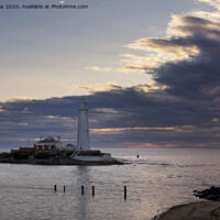 Buy canvas prints of Morning at St Mary's Island by Jim Jones