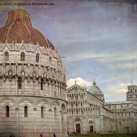 Buy canvas prints of Pisa Piazza dei Miracoli by Jim Jones