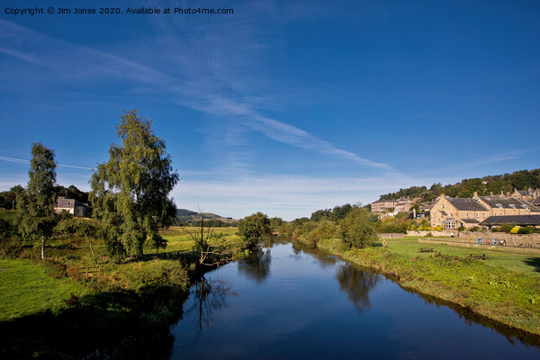 The River Coquet at Rothbury in Northumberland Picture Board by Jim Jones